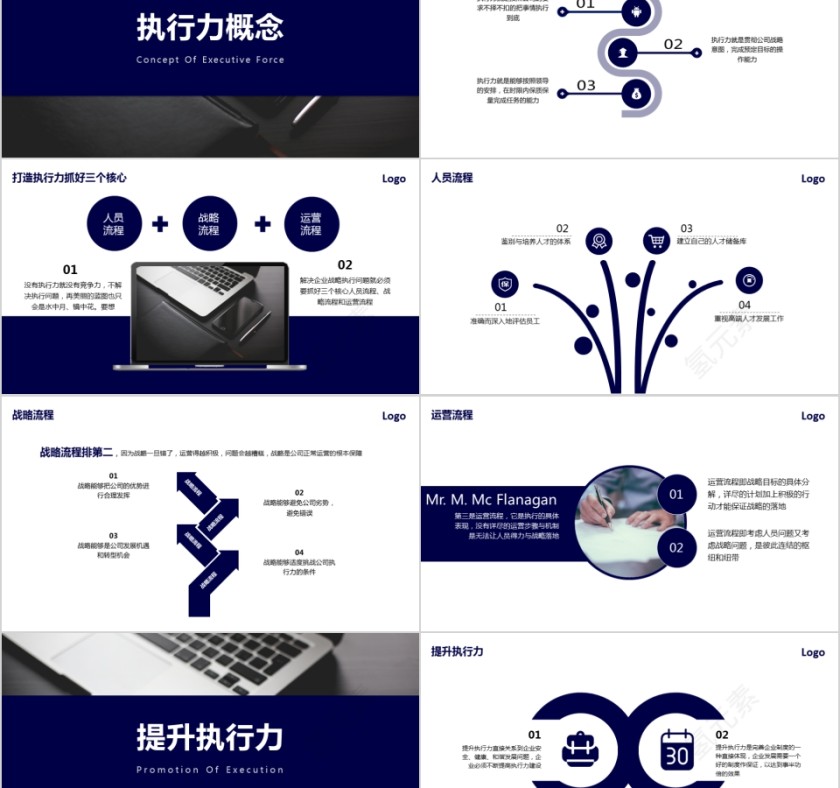 企业文化介绍动态PPT模板第2张