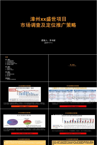 房地产项目市场调查及定位推广策略ppt