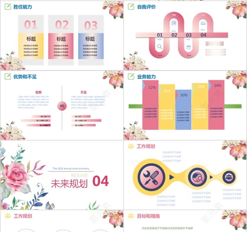 2019年花卉岗位竞聘报告ppt模板第4张