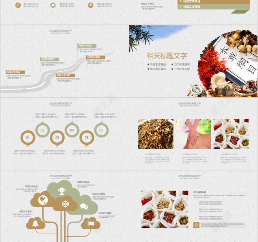 中医中药模版PPT第3张