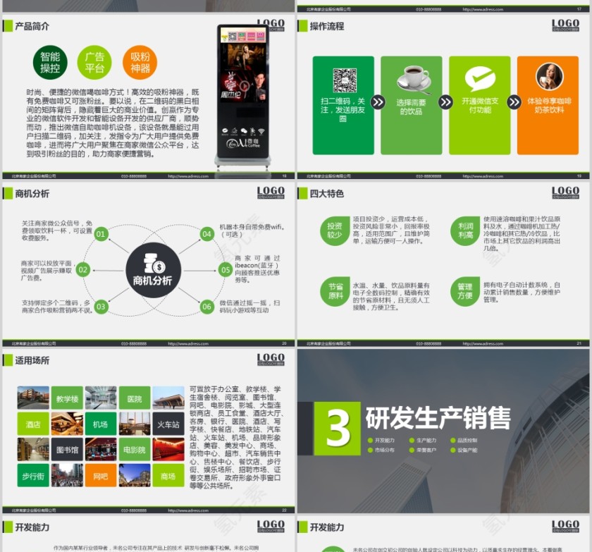 企业宣传产品业务介绍PPT第4张