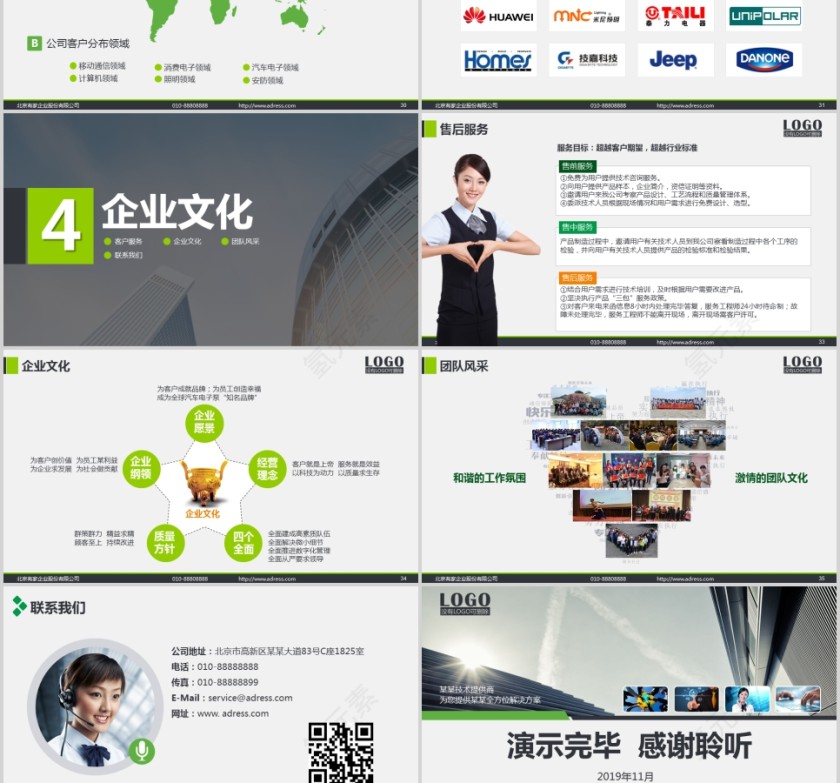 企业宣传产品业务介绍PPT第6张