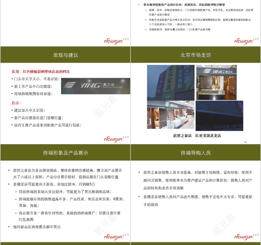 鹰卫浴经销商访谈报告PPT第18张