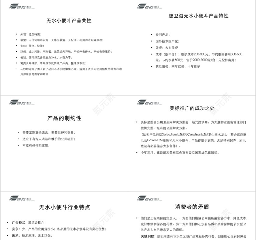 鹰卫浴无水小便斗socer梳理PPT第3张