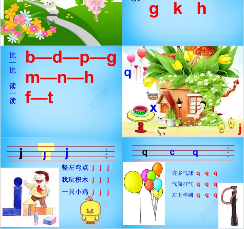 小学生汉语文拼音PPT课件 第2张