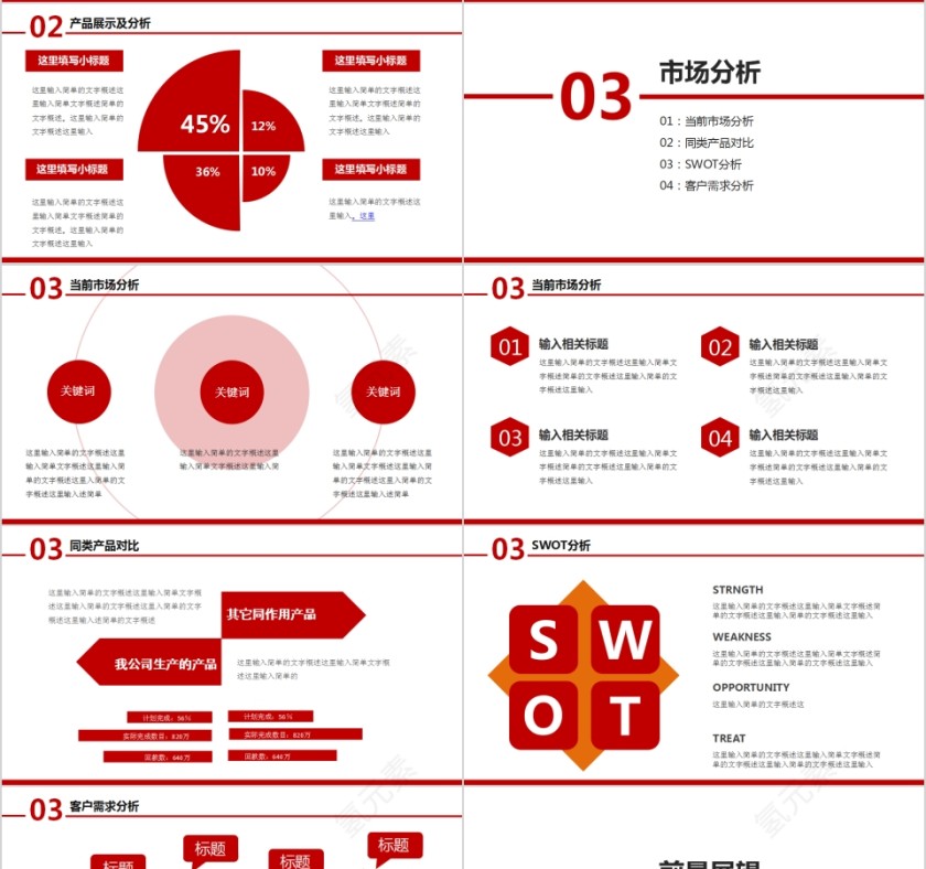 公司介绍产品宣传PPT模板第4张