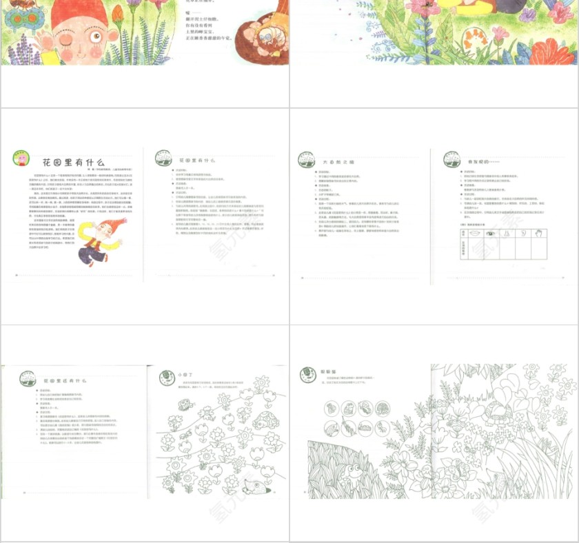 花园里有什么幼儿园绘本教育课件第4张