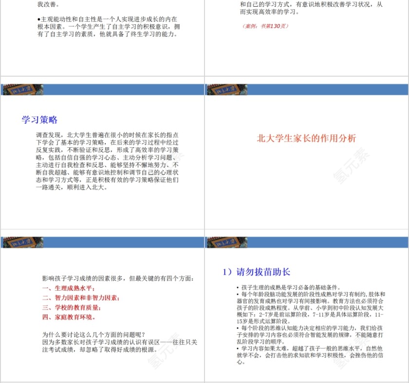 成功家庭教育课程帮助孩子学习第4张