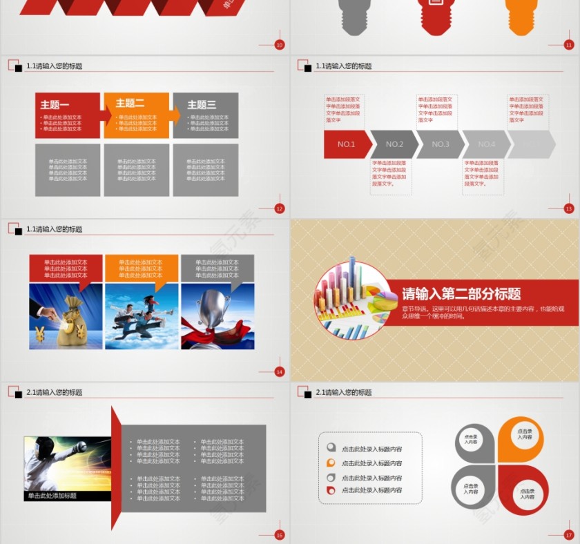 财务预算PPT模板 第3张