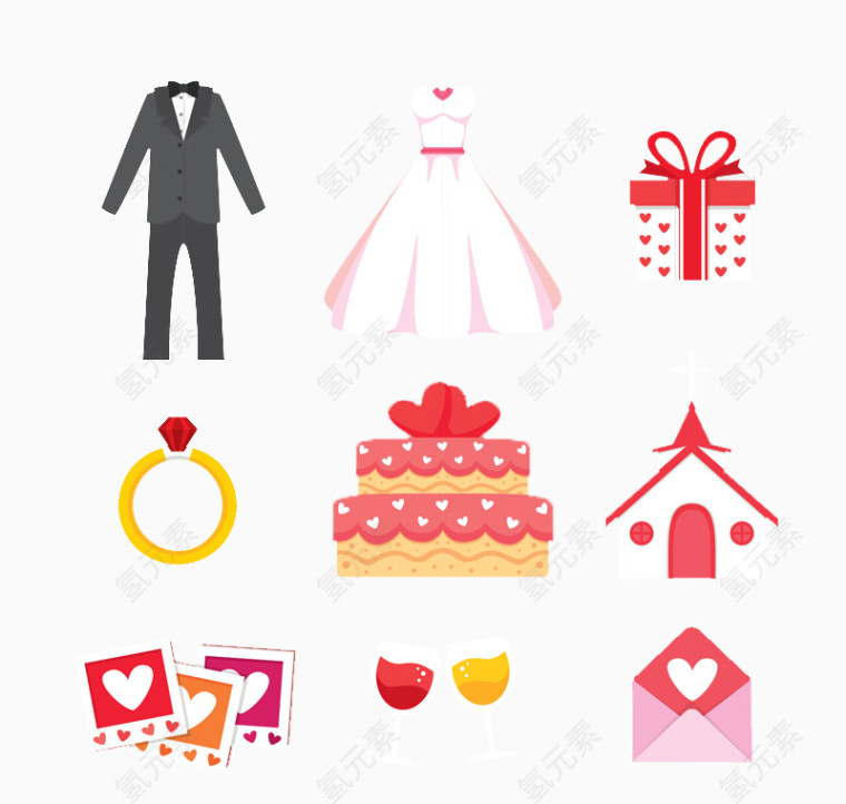 婚礼元素