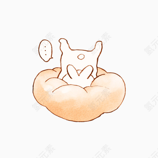 小白兔素材