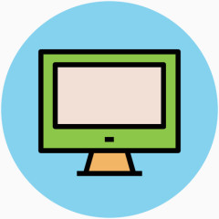 电脑显示器图标