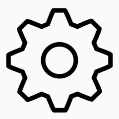 系统齿轮图标
