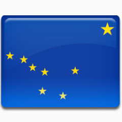 阿拉斯加国旗美国国家偶像