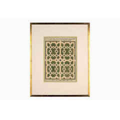 手绘艺术无框画图片