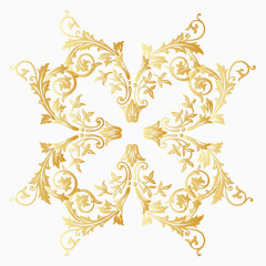 中式复古花纹素材