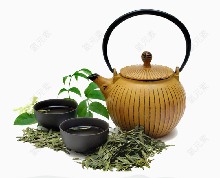 茶茶壶茶叶茶杯