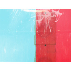 鱼鳞纹理纹理素材 红蓝对比