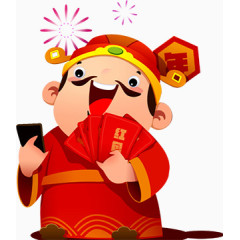 卡通财神
