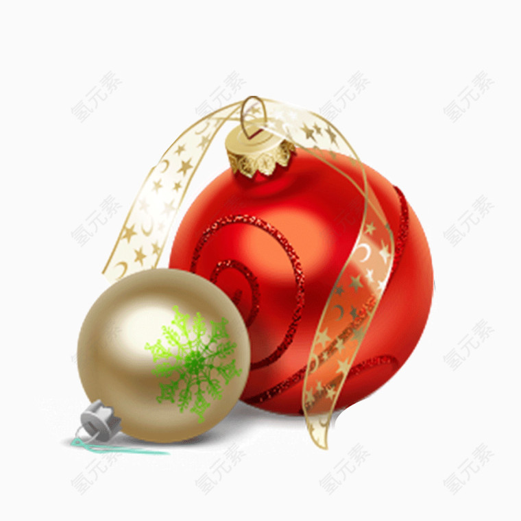 圣诞彩球装饰