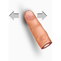 手势幻灯片人的手指手势包