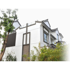 房产别墅独院素材