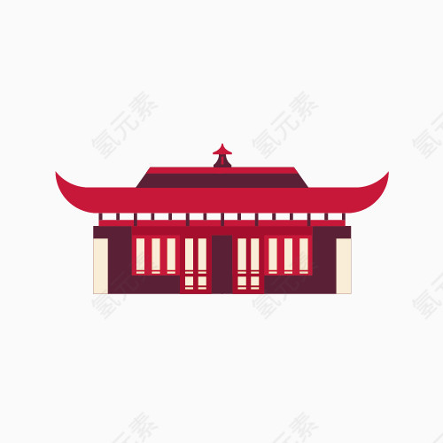 中国风房子楼