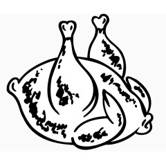 四脚朝天的火鸡