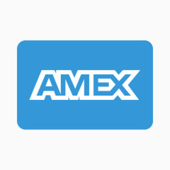 美国运通美国运通计费信用卡付款店扁平化的图标-免费