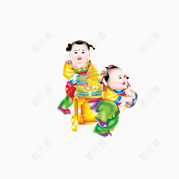 新年卡通人物