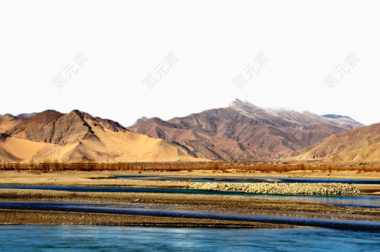 西藏雅鲁藏布江风景图片四