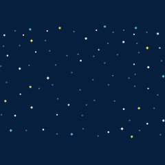 卡通星空装饰素材