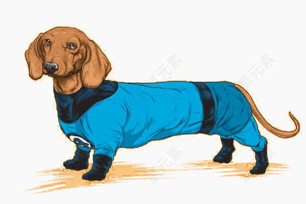 萌宠小狗插画