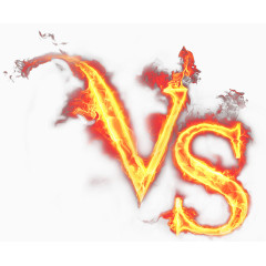 VS艺术字火焰效果