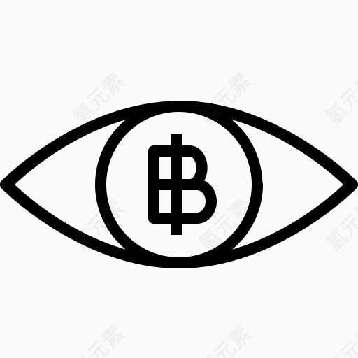 比特币货币眼金融钱付款视觉货币--比特币1卷