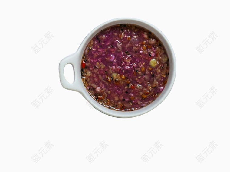 紫薯紫米绿豆粥