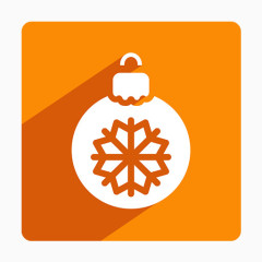 圣诞节小玩意Long-shadow-christmas-icons