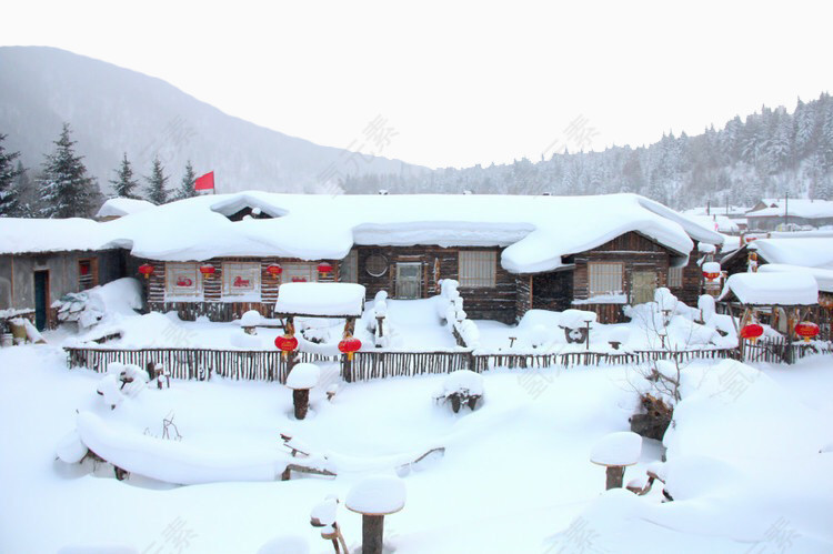 中国雪乡雪景