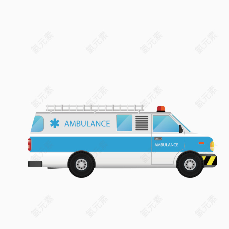 卡通救护车
