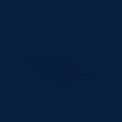 冬季雪花英文艺术字