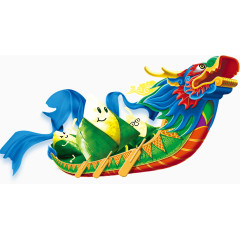 端午粽子龙舟 