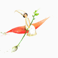 可爱手绘小精灵