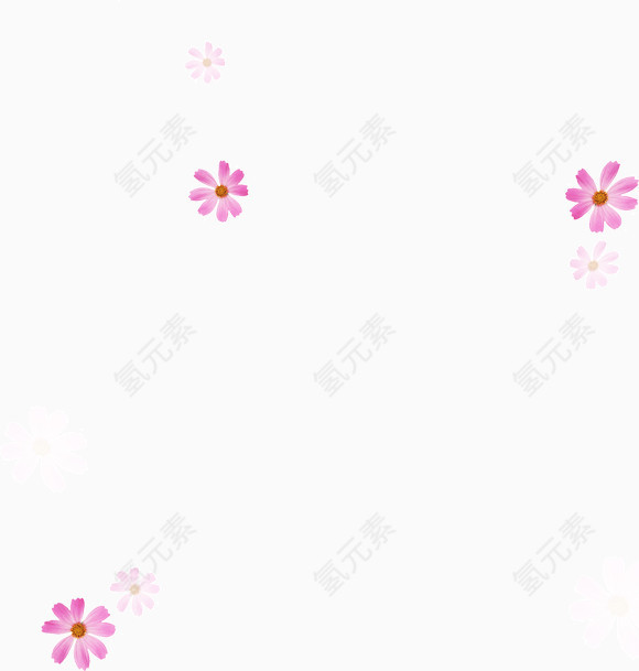 漂浮小花朵