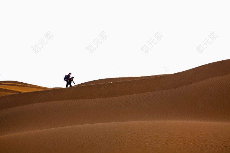 沙漠与行人