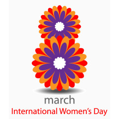 38妇女节创意矢量素材