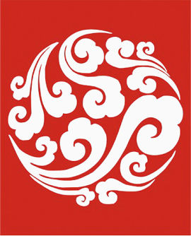 中国风花纹