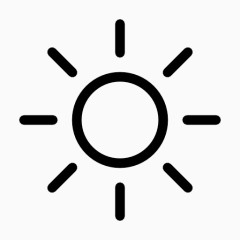 太阳ios7-Line-icons