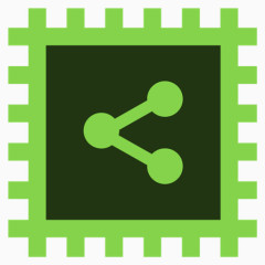 分享polygon-social-media-icons