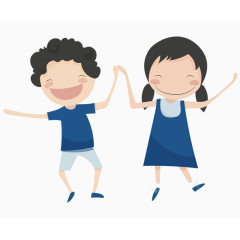 卡通幼儿园人物素材