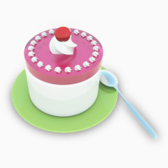 茶蛋糕tea-party-icons